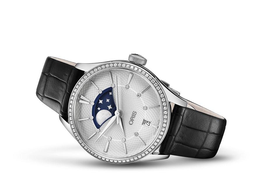 Artelier Grande Lune Date Diamonds 01 763 7723 4951 07 5 18 64FC Oris